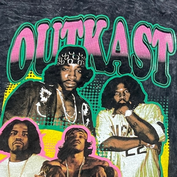 Outkast Hip Hop Rap Music Tour Tshirt Medium - Picture 3 of 4